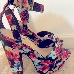 Just Fab-Platform/Floral-Sandal